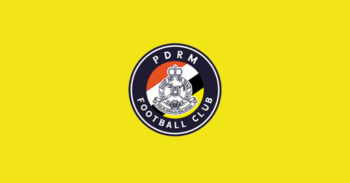 PDRM FC logo on a yellow background